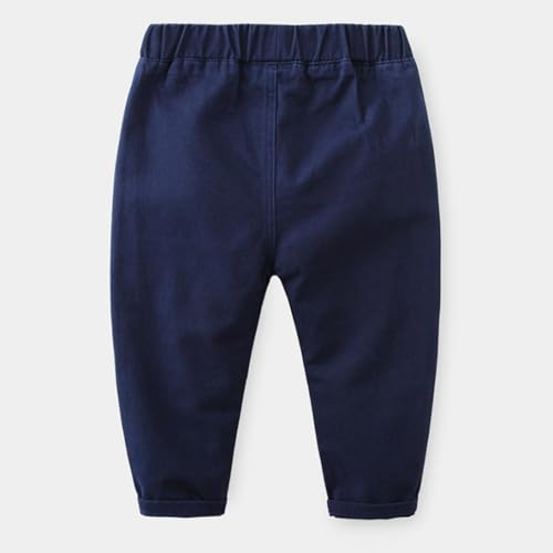 Boys Spring and Autumn Models Casual Fashion Solid Color Pants Baby Boy Easter Suit2