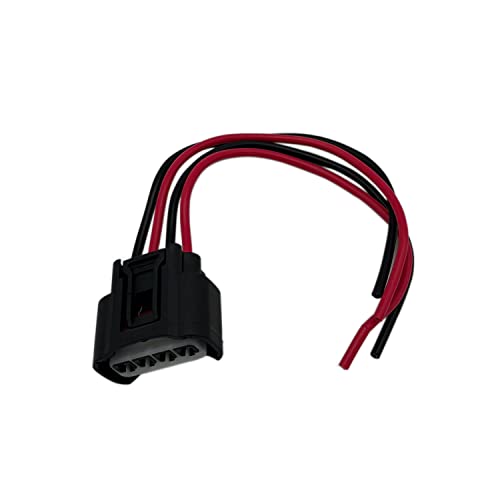 4Pcs Ignition Coil Connector Compatible with Toyota Camry Corolla Highlander, Scion tC,Sienna - Replace 90980-11885 Ignition Coil Female Connector Plug Harness Pigtail