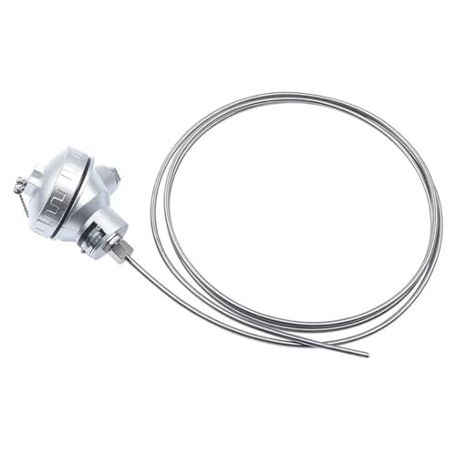 Sensor transmisor de temperatura tipo termopar tipo K WRNK-131 de 8x300mm 4