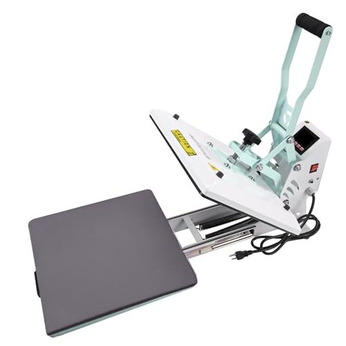 BetterSub Heat Press 15x15 inch Digital Heat Press Machine, Slide Out...