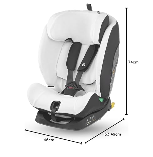 Maxi-Cosi Rivestimento Seggiolino Auto Per Titan S I-Size E Titan S Comfort, Copri Seggiolino Per Bambini, Cotone Morbido E Traspirante Anti Sudore, Lavabile In Lavatrice, Natural White - 8