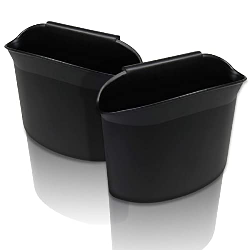 Poubelle de voyage universelle pour auto et bureau Zone Tech noire suspendre