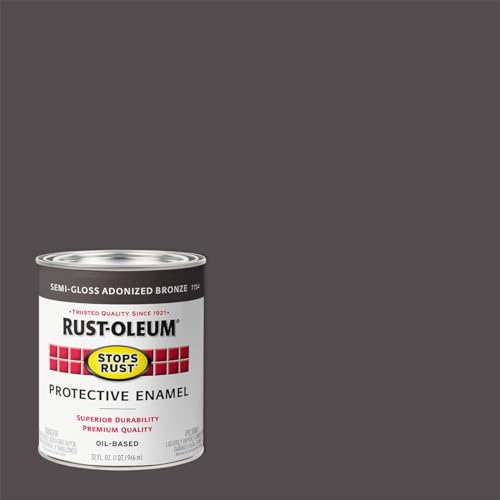 Image of Rust-Oleum Stops Rust Brush On Protective Enamel Paint, Anodized Bronze