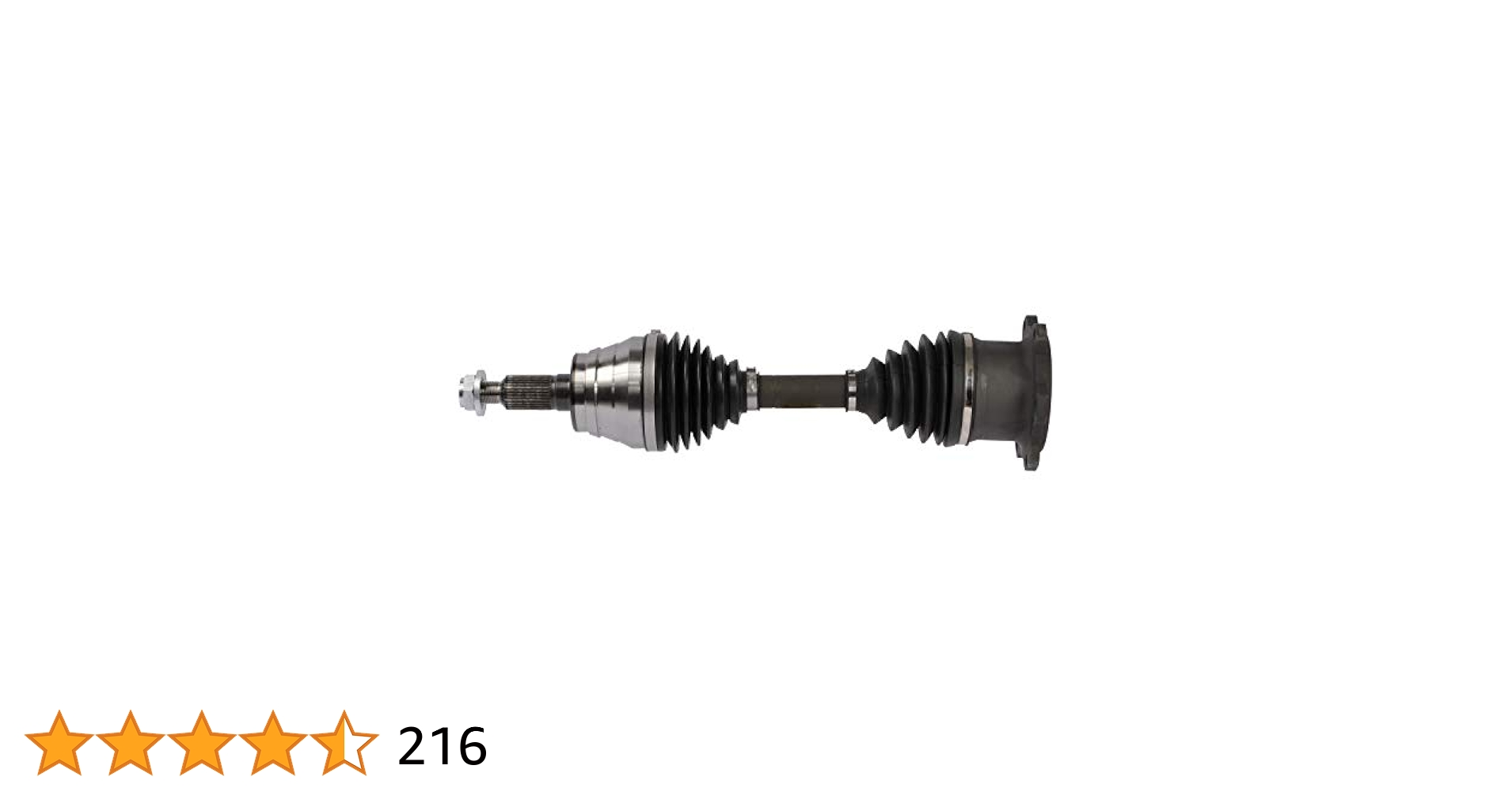 Front Axle A-1 Cardone 66-5397 CV Axle Assembly + Cross