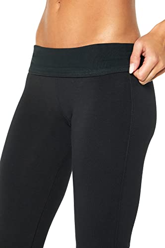 Bally Total Fitness Women's Standard Tummy Control Long Pant 34", Black, Large #TOP2