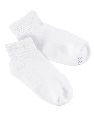 Hanes Girls' Crew EZ Sort® Ankle Socks 10-Pack