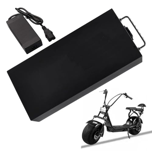 FREEDOH 60 Volt Motorcycle Battery 60V Li-ion Battery 60V 12Ah 15Ah 20Ah 25Ah with Charger for 750W 900W 1200W 1500W Motor,60v20ah