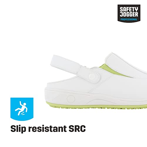 SAFETY JOGGER Arbeitsschuhe Clogs Damen - CARINNE - Pflegeclogs, Berufsschuhe Clogs EU 41, Grün – Bild 4