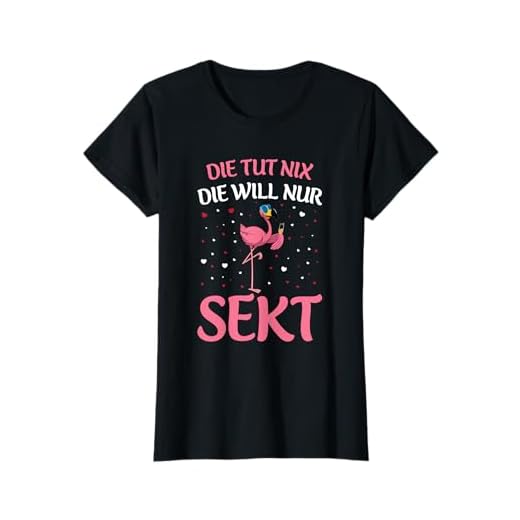 Lavley Wenn Du Das Lesen Kannst Bring Mir Lustig Socken für Frauen und Männer (Sekt) 3 Damen Die Tut Nix Die Will Nur Sekt Flamingo Sektchen Party Sauf T-Shirt
