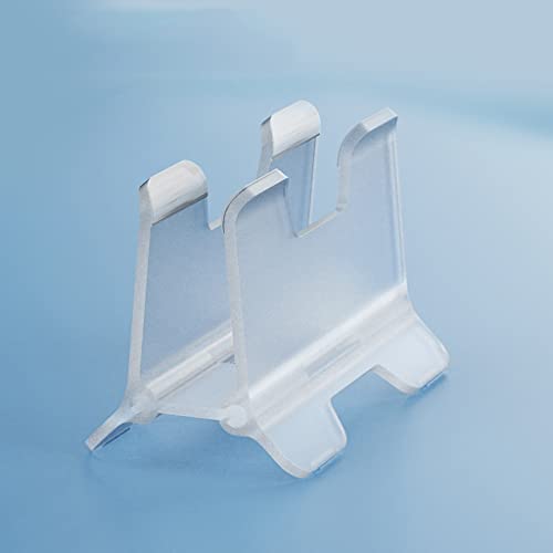 Support vertical de bureau transparent idéal pour tablette en visioconférence
