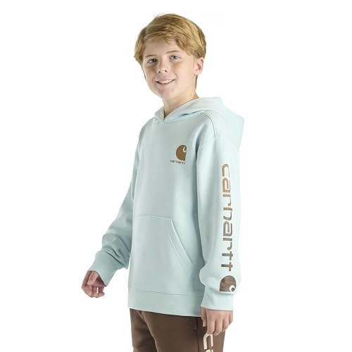 Image of Carhartt Kid's CA6272 Long-Sleeve Graphic Sweatshirt - Boys