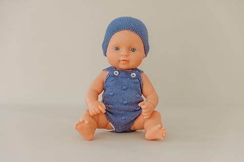 Muñeca Realista Miniland de 32 cm con Vainilla miniatura 5