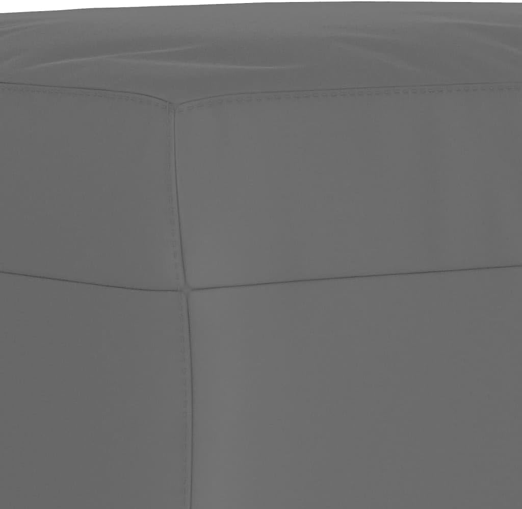 Underside of footstool showing leg attachment points