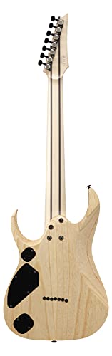 RGDR4427FX RGD Prestige Natural Flat 7 cordes + étui - Les Beatles, Paul McCartney, John Lennon, RIngo Starr, George Harrison RGDR4427FX RGD Prestige Natural Flat 7 cordes + étui – Image 4