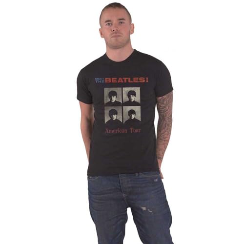 Amazon.com: The Beatles T Shirt American Tour 1964 Official