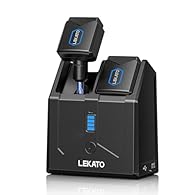 ๐ธ๐.๐๐๐๐ณ ๐
๐ซ๐๐ช๐ฎ๐๐ง๐๐ฒ ๐๐๐ง๐:LEKATO wireless guitar system adopts 5.8GHz band with higher bandwidth, higher transmission rate and stronger anti-interference ability, which is specially designed to solve the problem of high quality audio transmission. As 2....