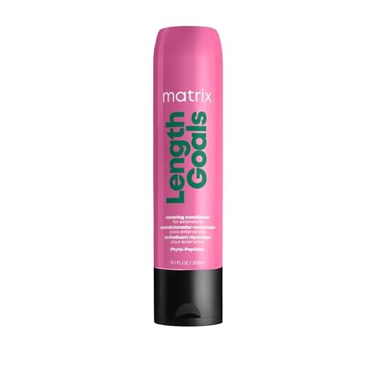 Matrix Total Results Length Goals Conditioner For Extensions | Improves Manageability & Nourishment | Paraben Free | For Hair Extensions | 10 Fl. Oz
