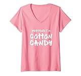 Photo Gallery donna maglietta con motivo "pretend i m cotton candy" maglietta con collo a v Photo Gallery donna maglietta con motivo "pretend i m cotton candy" maglietta con collo a v