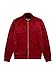 Sergio Tacchini Men's Lioni Velour Track Jacket- Sun Dried Tomato - Large
