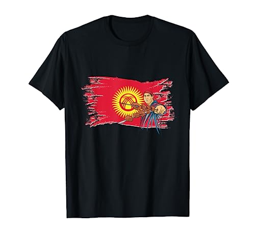 Drapeau du Kirghizistan République kirghize T-Shirt
