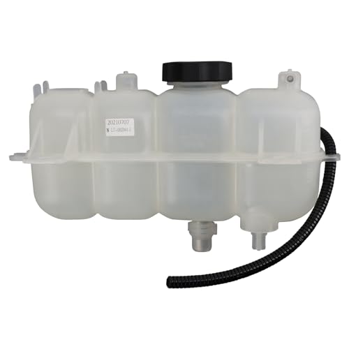 TRQ Radiator Coolant Reservoir Expansion Tank Overflow Bottle Compatible with 2019-2022 Jeep Cherokee CH3014180