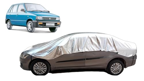 Image of Smart Fabrik || Half Body & Full Body Cover for Car || UV Protection || HeatProof (Maruti 800, Half Body)