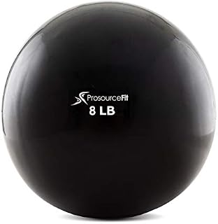 ProsourceFit Weighted Toning Exercise Balls for Pilates, Yoga, Strength Training and Physical Therapy