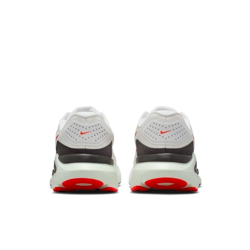 Image of Nike Men Structure 26 White /Bright Crimson-Medium Ash Running Shoes 6 UK