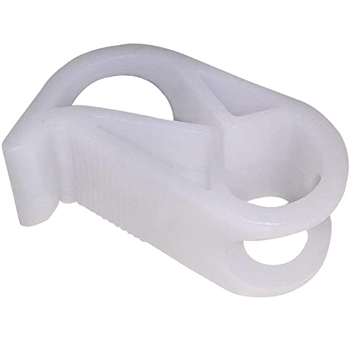 HealthAndYoga™ Replacement Enema Tubing – Super Economical, Hygienic, Medical Grade PVC - 1.5 Meter with Hose Clamp and Nozzle – Enema Supplies Compatible with most Bucket Bag Kits (1 Set)