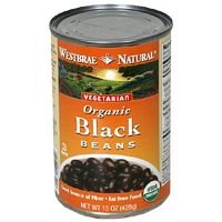 Westbrae Foods Organic Black Beans - Case of 12 - 25 oz.