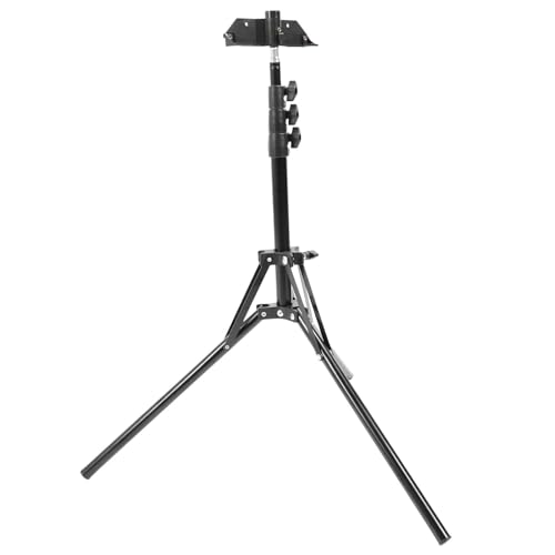 Xiuganpo Scoreboard Tripod for Scoreboard, Alloy Height Adjustable Basketball Scoreboard Stand, 4 Section Telescopic Rod Tripod Stand, Countdown Timer Clock Score Keeper for Soccer