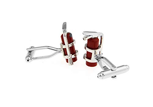 Mancuernillas Daesar para Camisa Hombre Rojo miniatura 2
