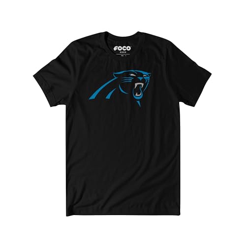 Image of FOCO Men's NFL Team Primary Logo Black Short Sleeve T-Shirt