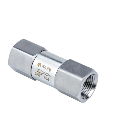 Válvula de retención de combustible unidireccional de 1/8'', 1/4'', 3/8'', 1/2'', 3/4'' y 1'' BSPP hembra en pulgadas SS304 SS316(1/8',SS316)