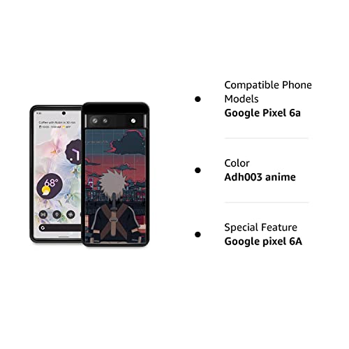 Djsok Compatible With Google Pixel 6A Case,Adh003 Anime For Girl Men Drop Protection Pattern With Soft Tpu Bumper Case For Google Pixel 6A #TOP5