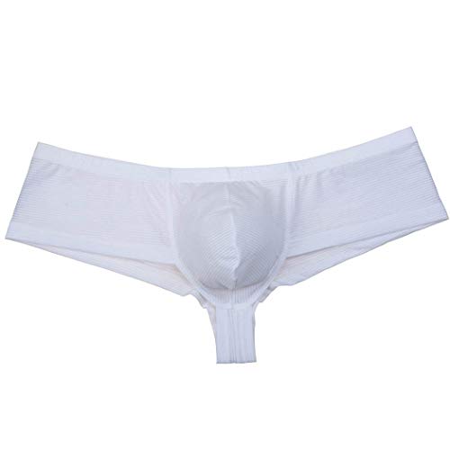 OROCOJUCO Men's Brazilain Bikini Brief Underwear Exotic Booty Short Half Cover Back Boxers4