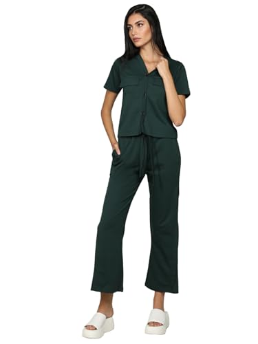 Image of CHKOKKO Women Jogging Suit Casual Summer Track Suit Co-Ord Set