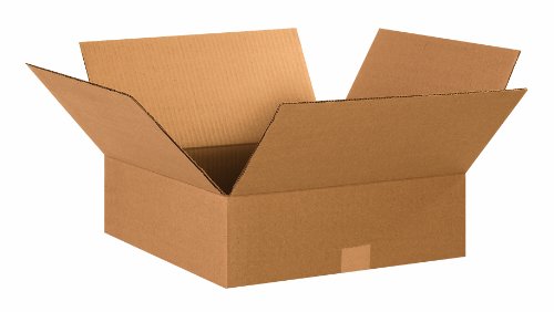 AVIDITI 15 x 15 x 5 Corrugated Cardboard Boxes, Flat 15