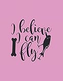 fly fishing punta cana bonefish  I believe I can fly: Fishing Journal logbook 8,5x11 inch,102 Page Gift for :young girl friend ghost boys student dad daughter teacher grandma girls ... uncle man mom old wife husband girlfriend