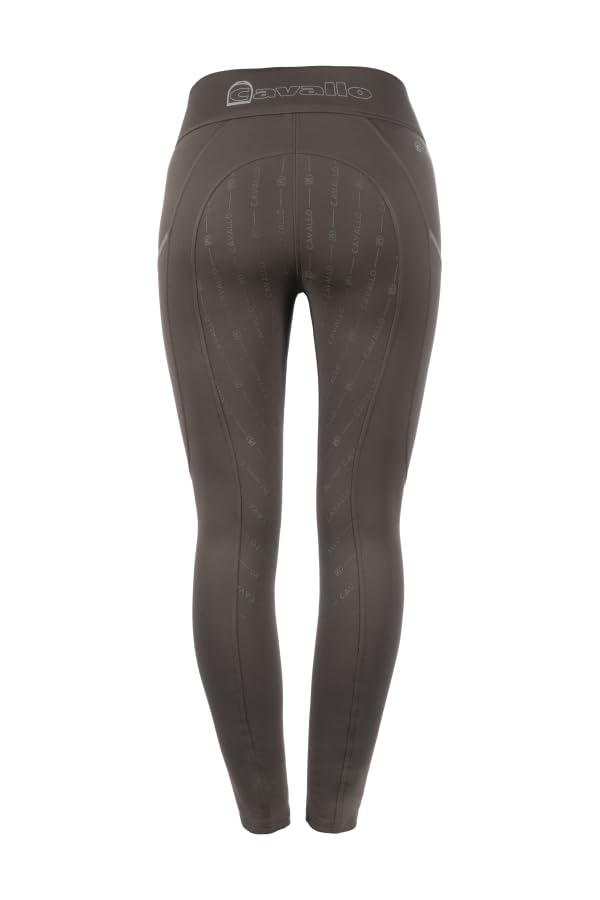 Cavallo Liz Grip Pantalones de equitación con ribete completo de invierno para equitación Darkwalnut Sportswear HW 2024