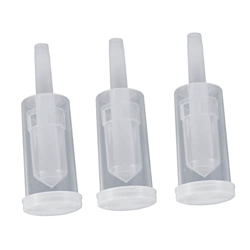 OKUMEYR 3pcs One-way Fermenter Check Valve Kit for Beer Wine Making Water Sealed Exhaust Valve for Fermenter Jars Standard Fit