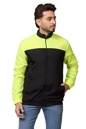 Image of Men Zip-Up Jacket | Lightweight Outerwear Jacket for Casual & Winter Wear