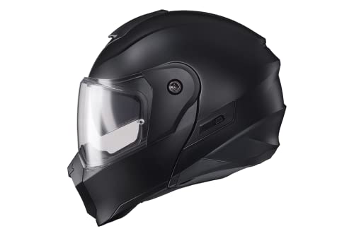 HJC Helmets Casco modular moto C80, nero opaco, L