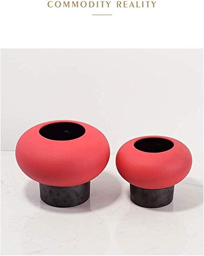 Vase en céramique mat pour petites fleurs et espaces - 5