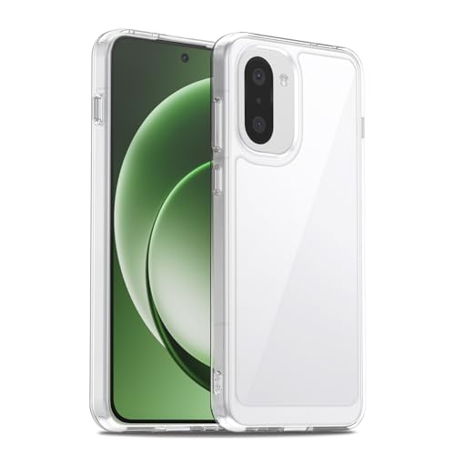 Image of Case for OnePlus 15R 5G, Military Grade Drop Protection Phone Case, Yellowing Resistant, Anti-Scratch Hard PC Back, Shockproof Hard Ultra-Thin Protective Cover, Clear