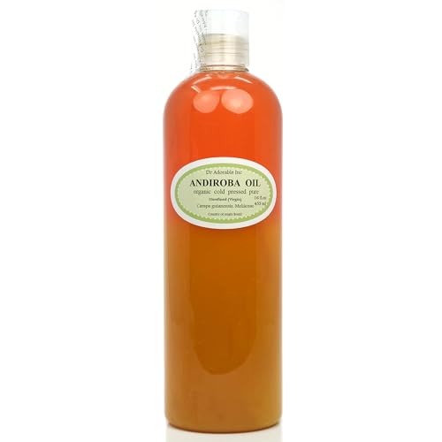Dr Adorable Premium Andiroba Oil Unrefined (Virgin) Organic 100% Pure 16 Oz