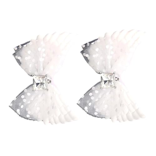 Bowknot Wing Shape Shoe Charm Rhinestones Bowknot Clip on Charm for Women High Heel Wedding Sneakers Trainers Footwear Charm