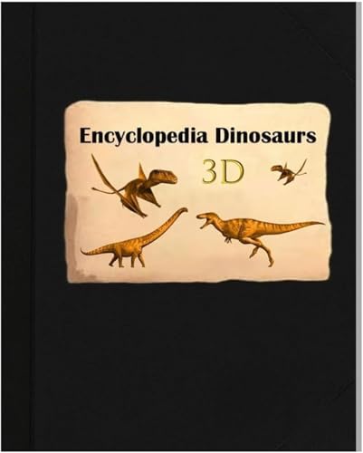 Enciclopedia dei Dinosauri Preistorici 3D per Bambini – Libro Pop-up interattivo con Fatti Divertenti, Illustrazioni realistiche, Regalo educativo