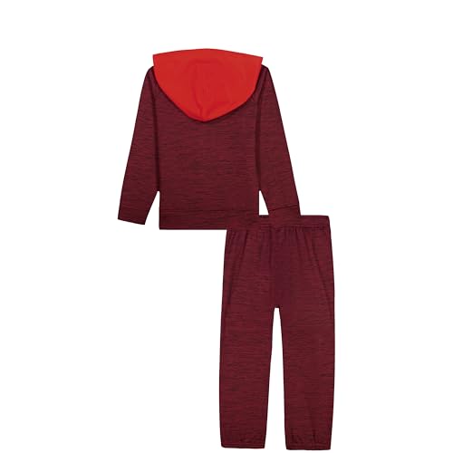 Image of Under Armour Boys' 2-Piece Hoodie Set, Full Zip Sweatshirt and Fleece Pants