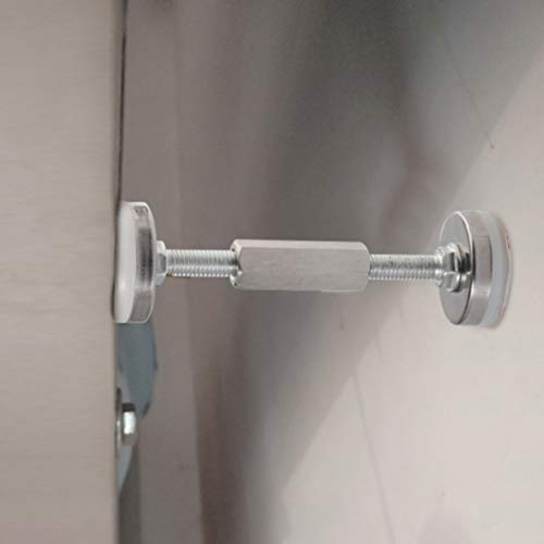 2 Unidades Fixador De Cabeceira Estabilizador Anti-colisão Apoio De Parede Cabeceira Cama Anti Cabec